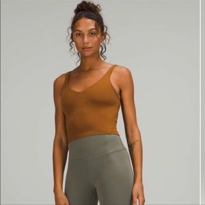 Lululemon Copper Brown Align Tank Size 6